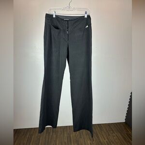 Express Charcoal Pinstripe Pants Size 6R